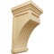 Ekena Millwork 5 1/2"W x 5 1/2"D x 10"H Fluted Corbel, Alder COR05X05X10FLAL - alternate 1